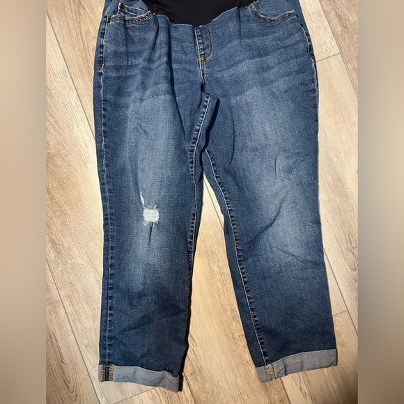 Maternity Capris Boutique Style L/XL - Picture 2 of 6